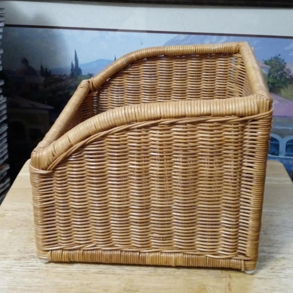 πππ 2 Wicker Decorative basket SetππΊπΈππ«Vintage Sturdy Storage Set,πππ - Picture 6 of 16